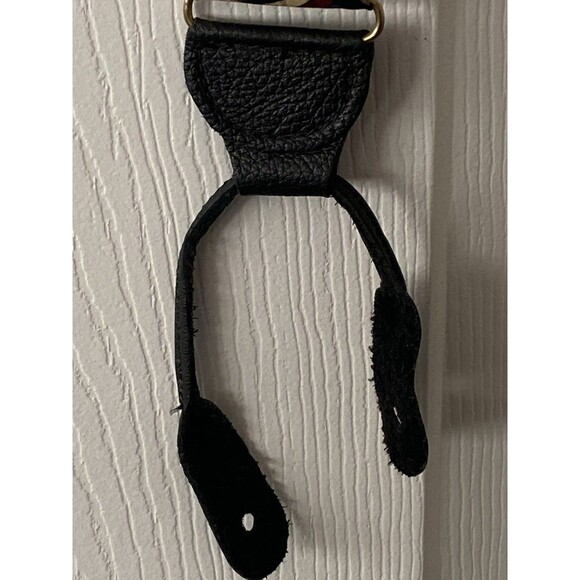 Vintage Pelican USA silk braces suspenders with geometric pattern adjustable - Picture 7 of 8